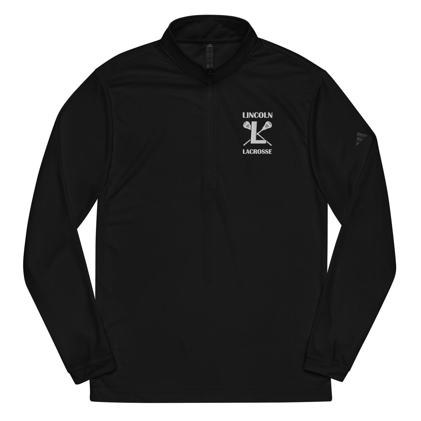 Lincoln Lax Adidas Quarter zip pullover