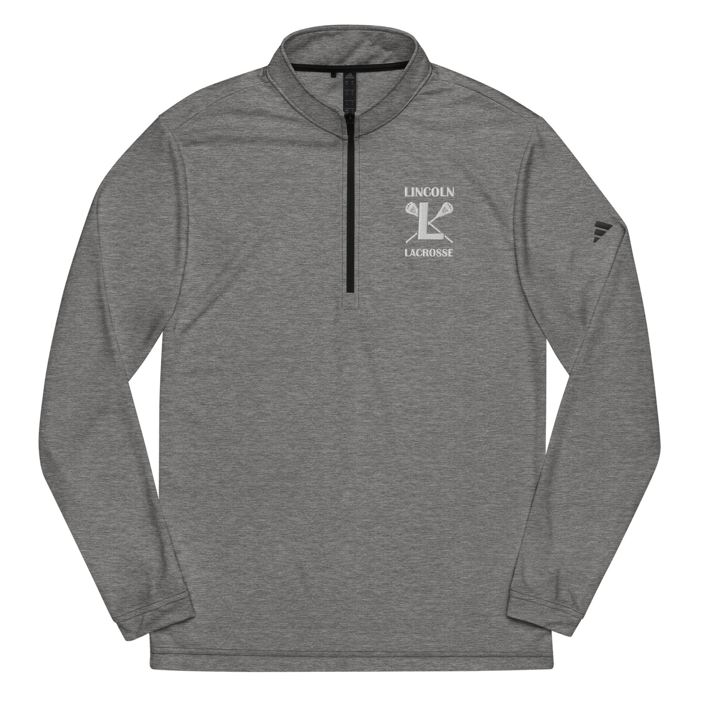 Lincoln Lax Adidas Quarter zip pullover