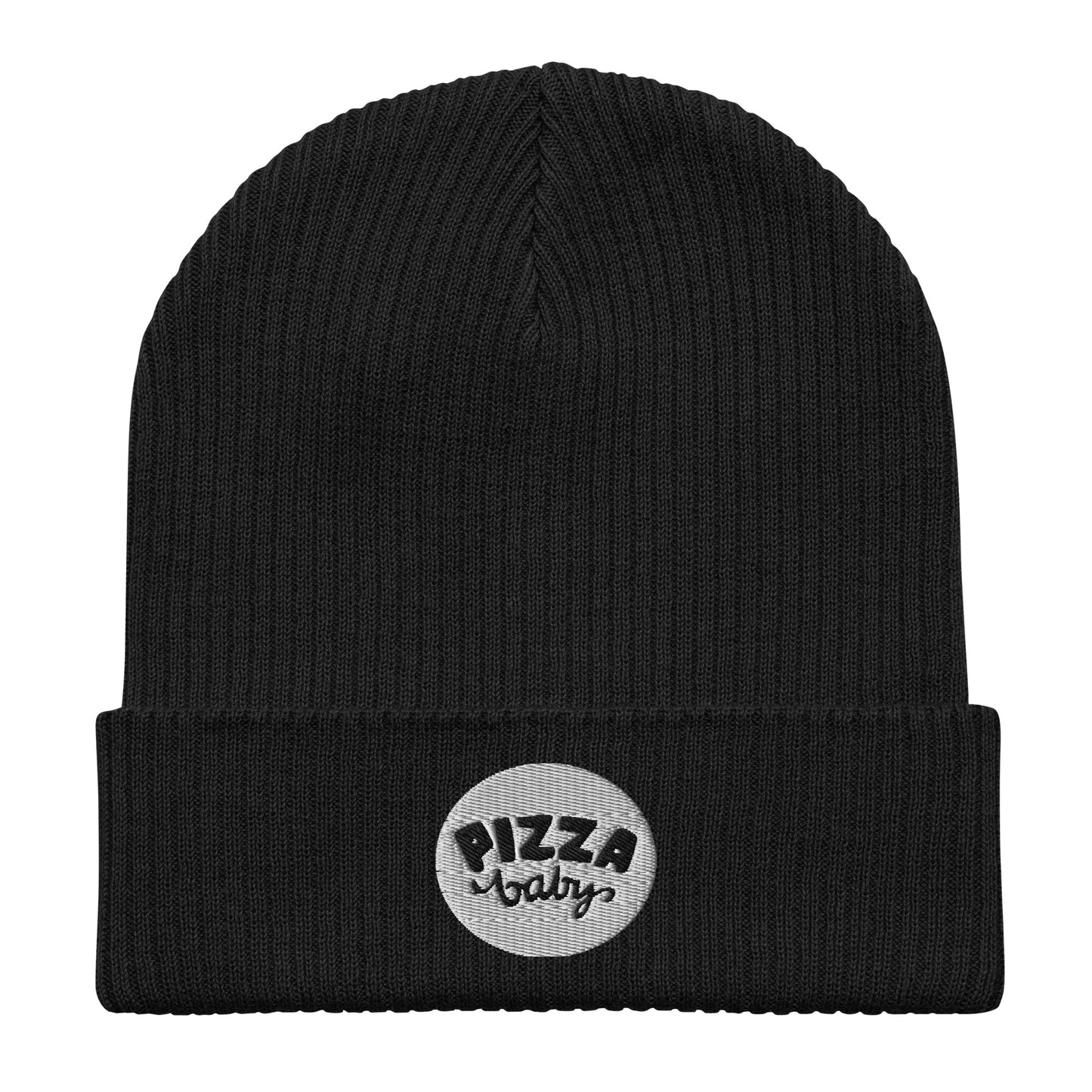 Pizza Baby Organic ribbed beanie