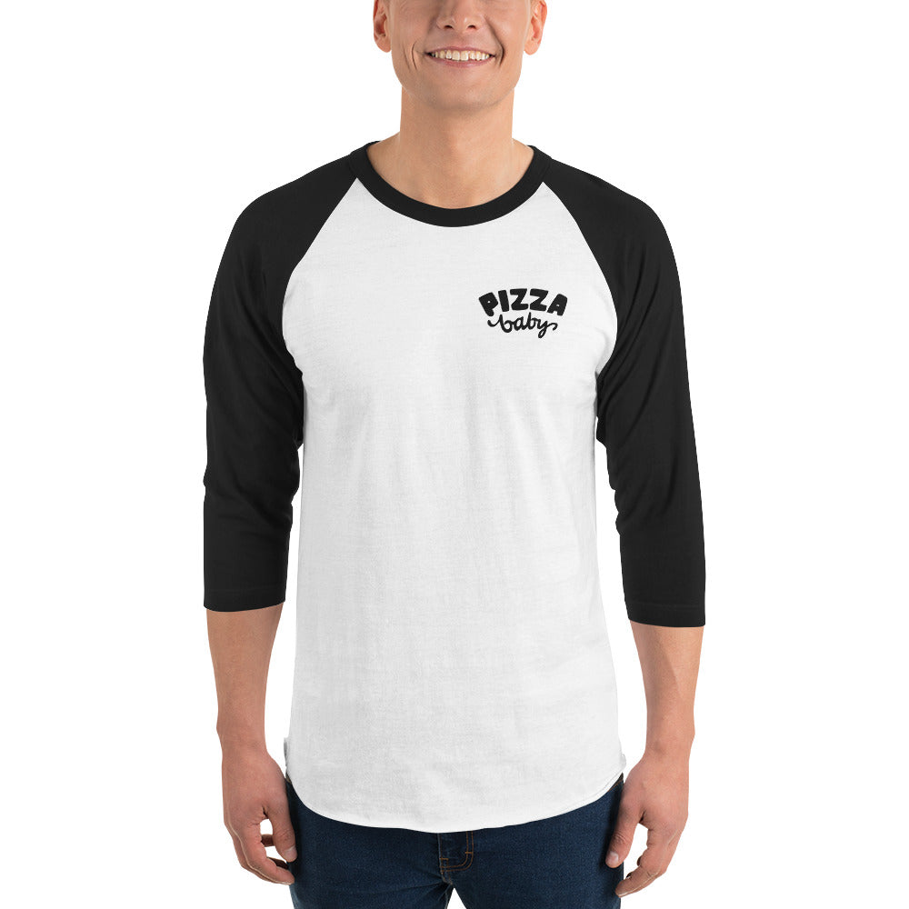 Pizza Baby Baseball Tee
