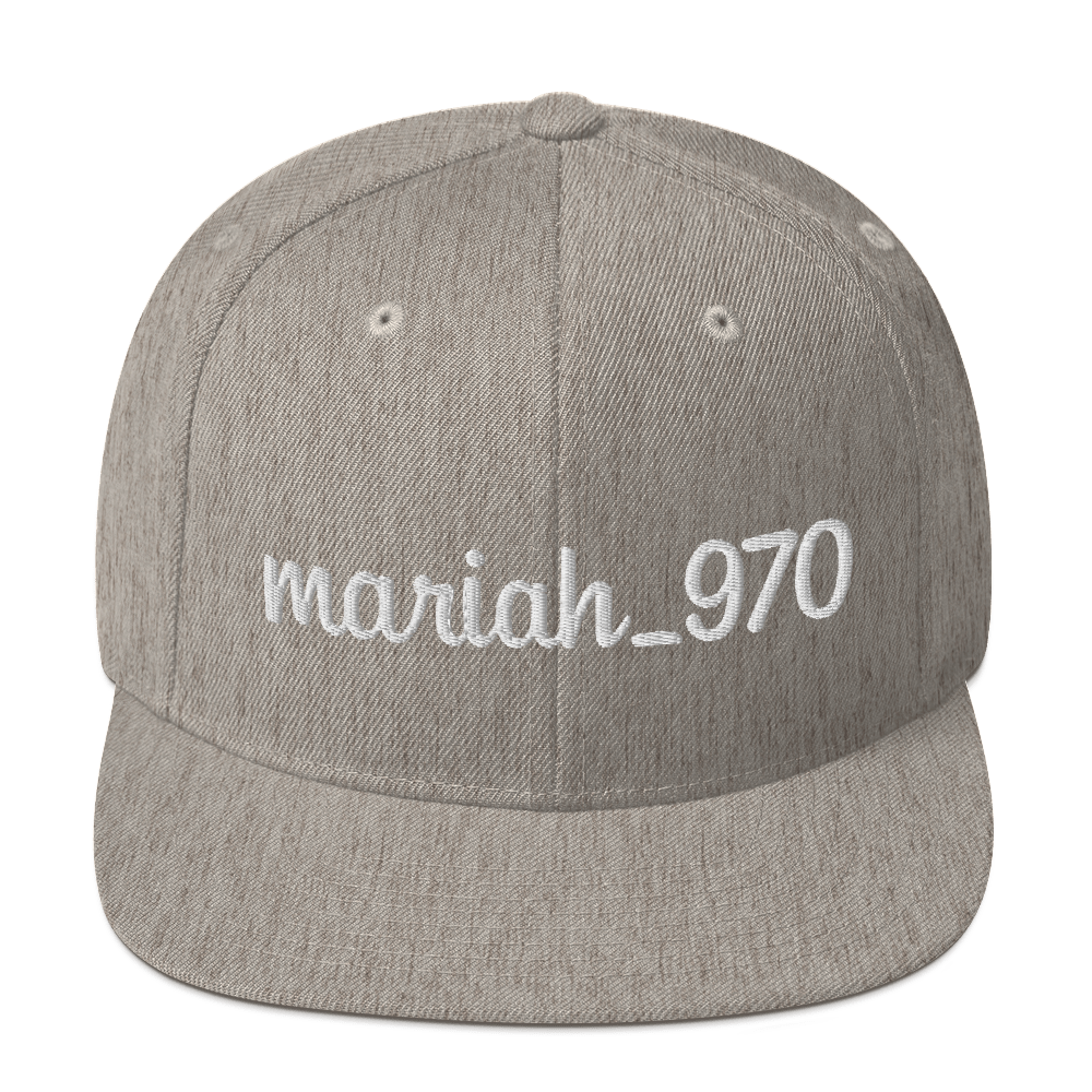 Maria_970 Spapback Hat