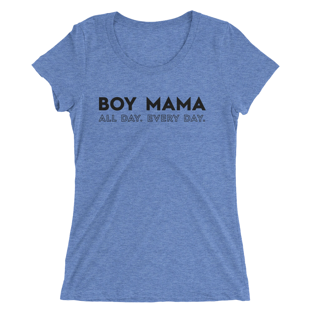 BOY MAMA Ladies' short sleeve t-shirt