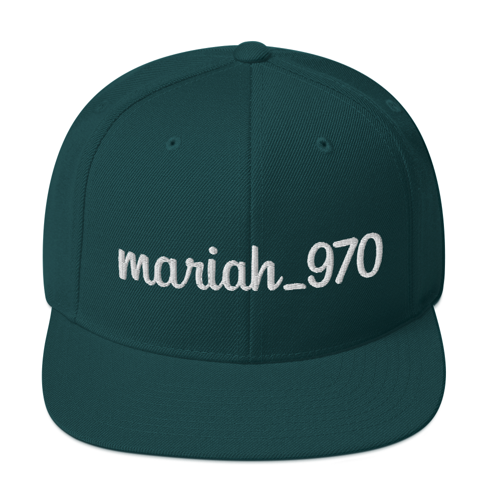 Maria_970 Spapback Hat