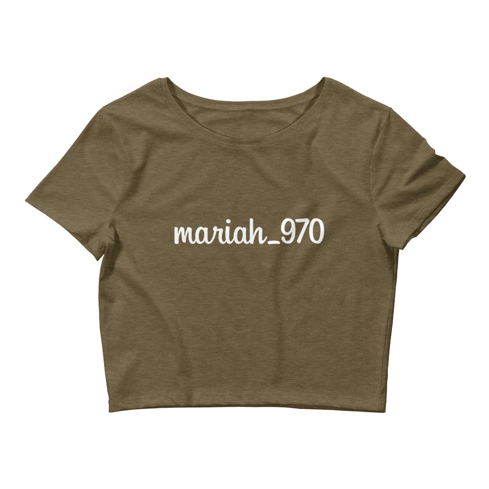 Maria_970 Women’s Crop Tee