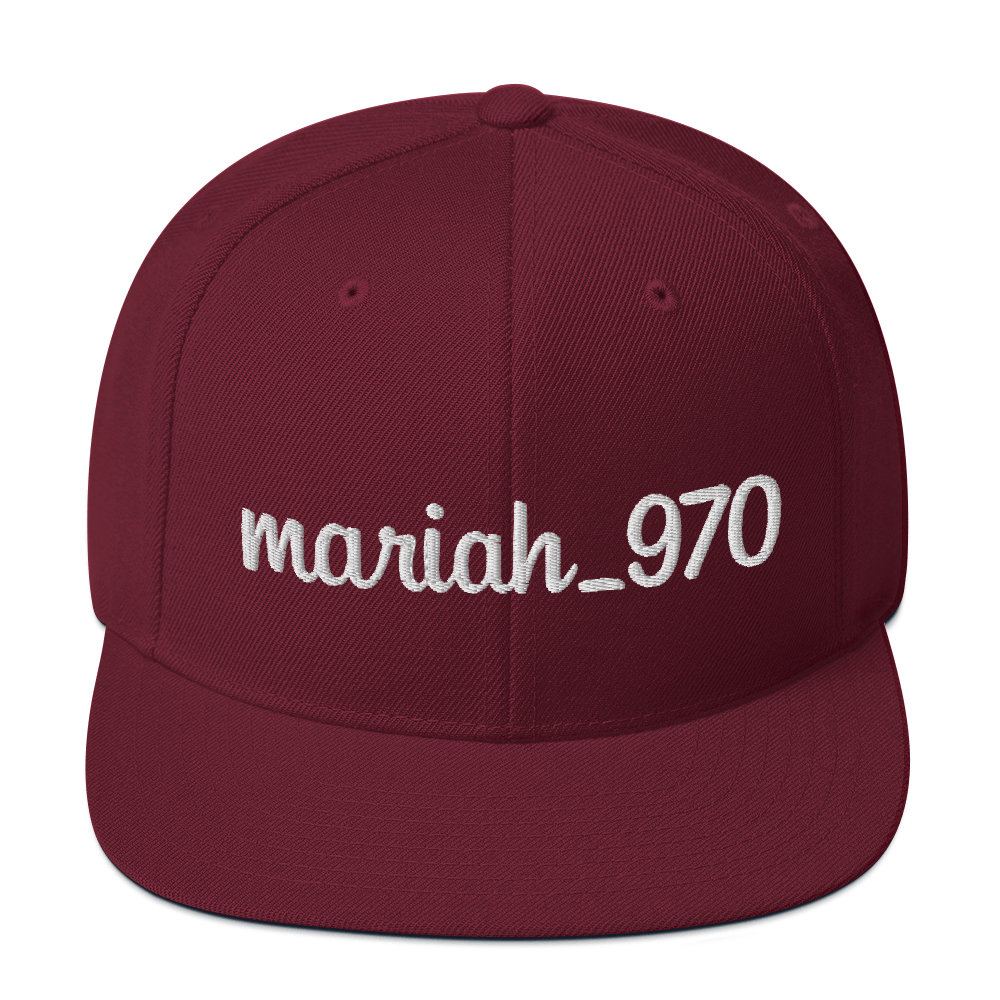 Maria_970 Spapback Hat