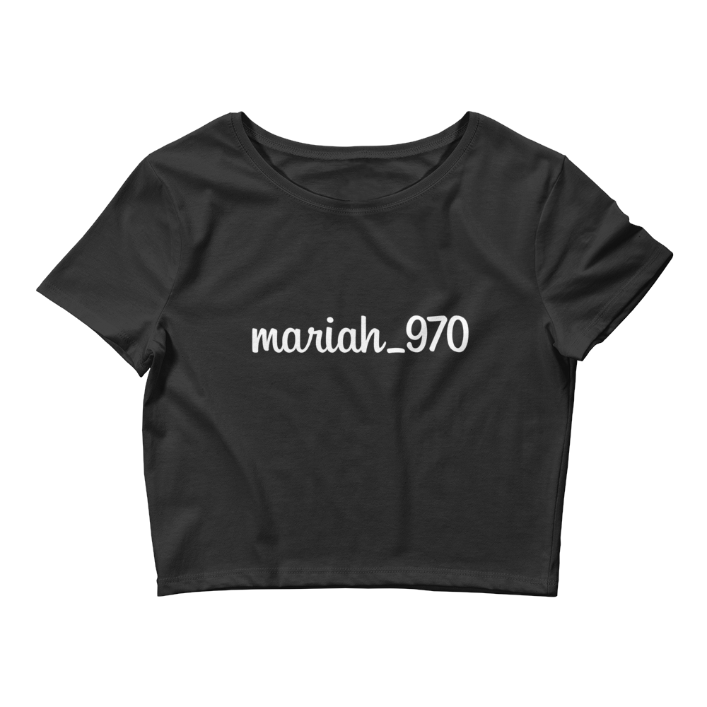 Maria_970 Women’s Crop Tee