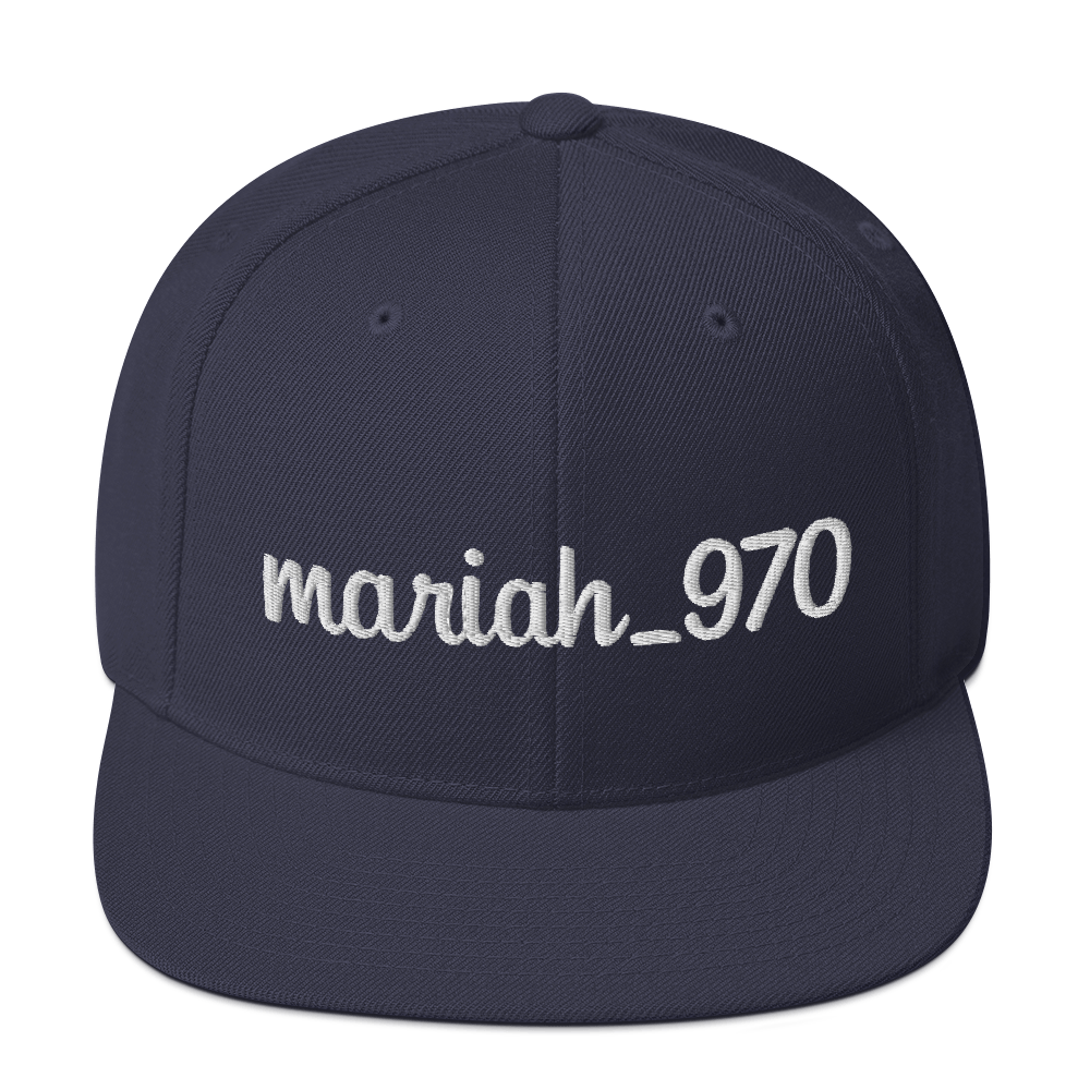 Maria_970 Spapback Hat