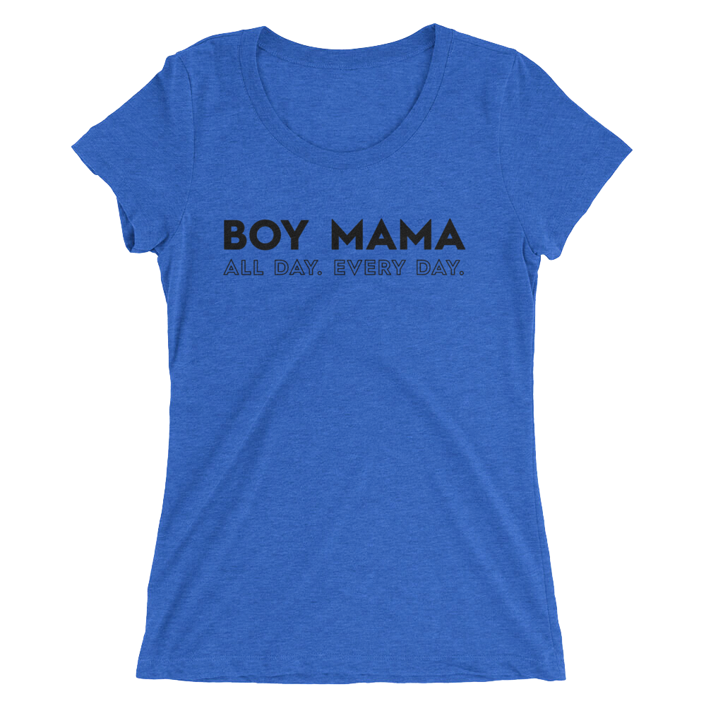 BOY MAMA Ladies' short sleeve t-shirt