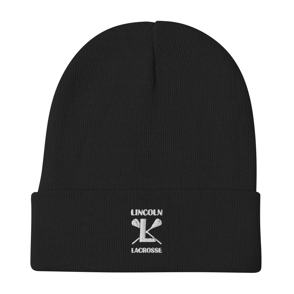 Lincoln Lax Embroidered Beanie