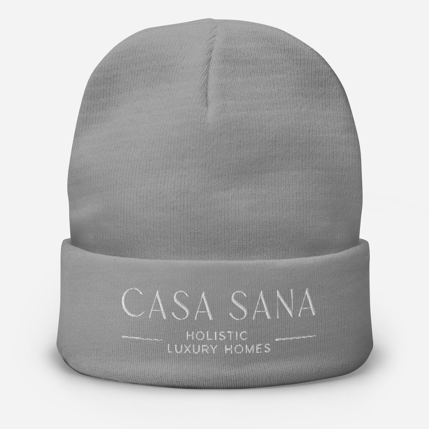 Casa Sana Embroidered Beanie