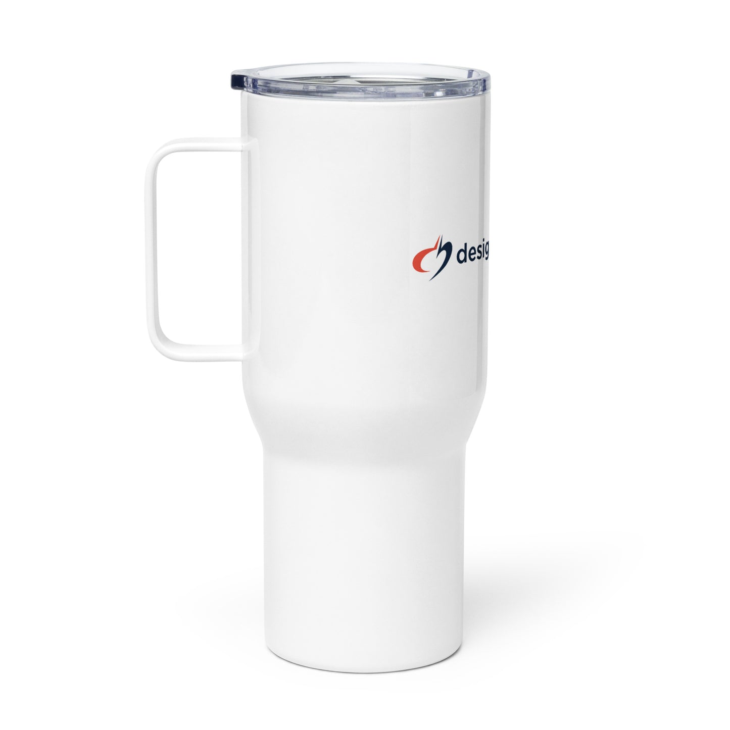 DFH Travel mug with a handle