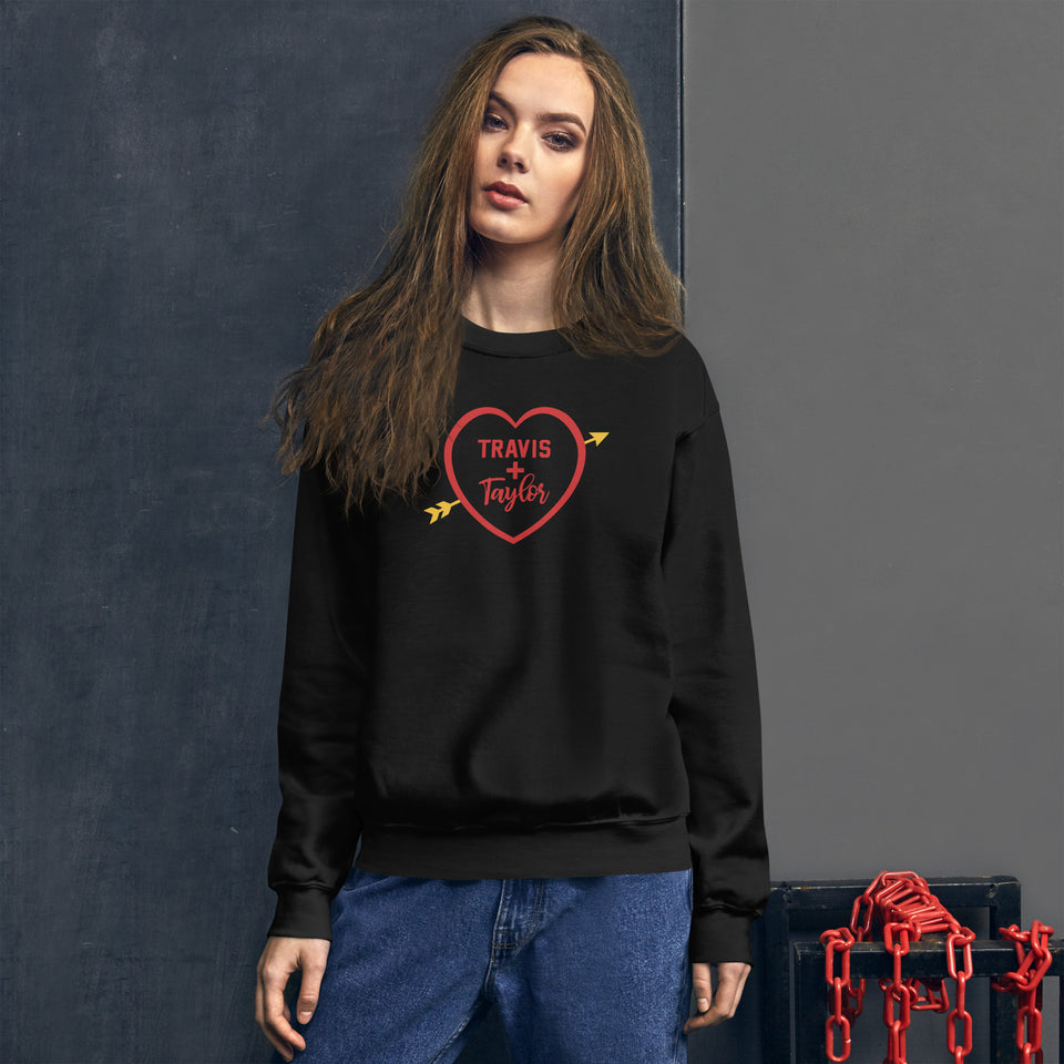 Travis + Taylor Unisex Sweatshirt