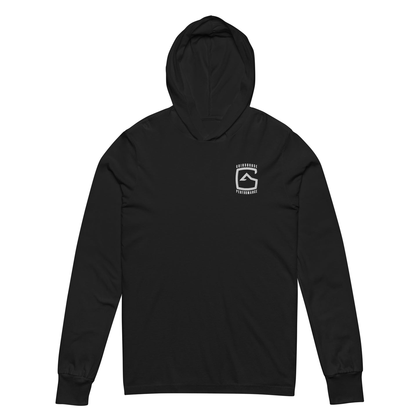 GRINDHOUSE Embroidered, Hooded long-sleeve tee