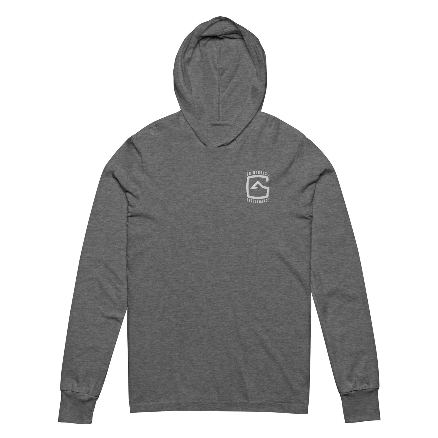 GRINDHOUSE Embroidered, Hooded long-sleeve tee