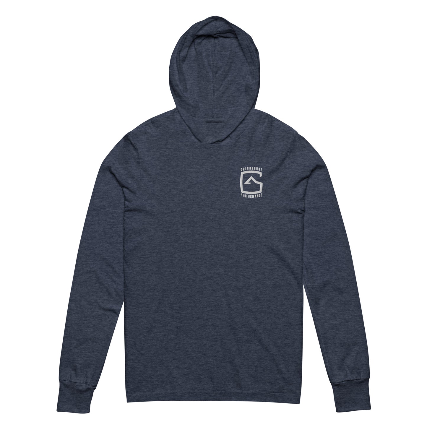 GRINDHOUSE Embroidered, Hooded long-sleeve tee
