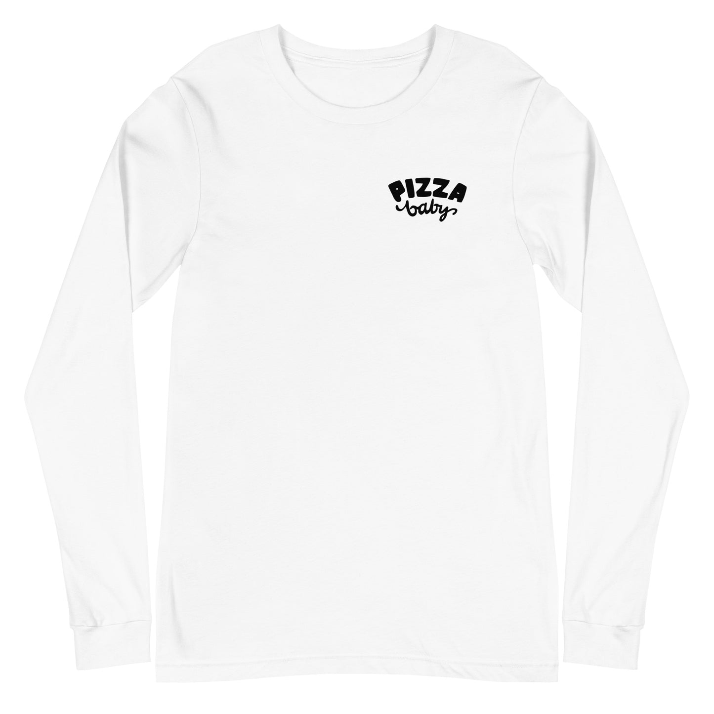 Pizza Baby Unisex Long Sleeve Tee