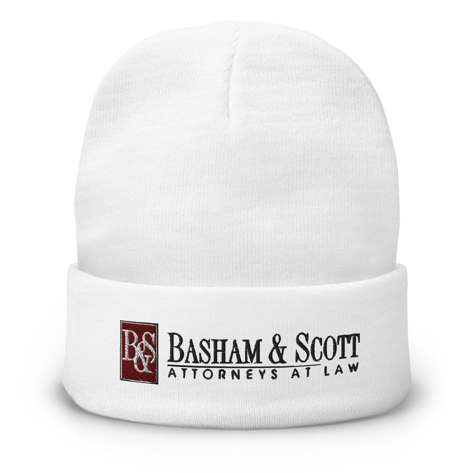 Embroidered Beanie