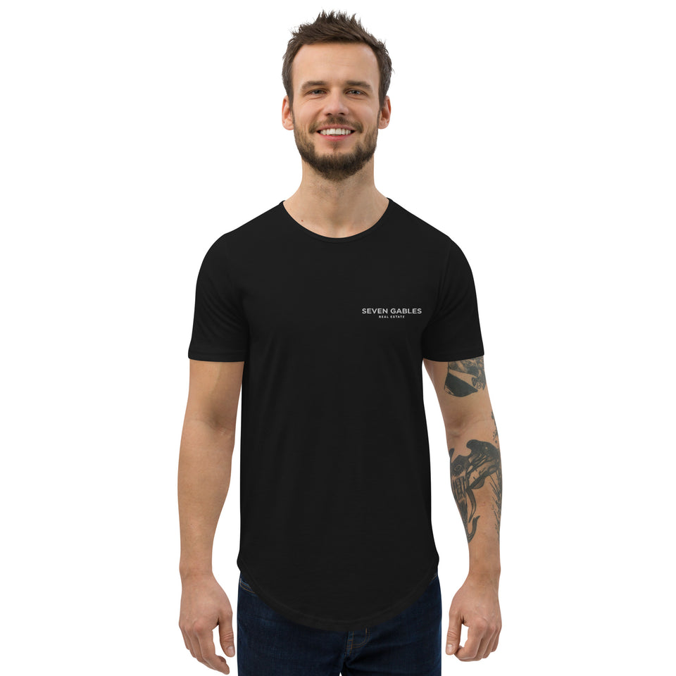 Seven Gables Men's Curved Hem T-Shirt