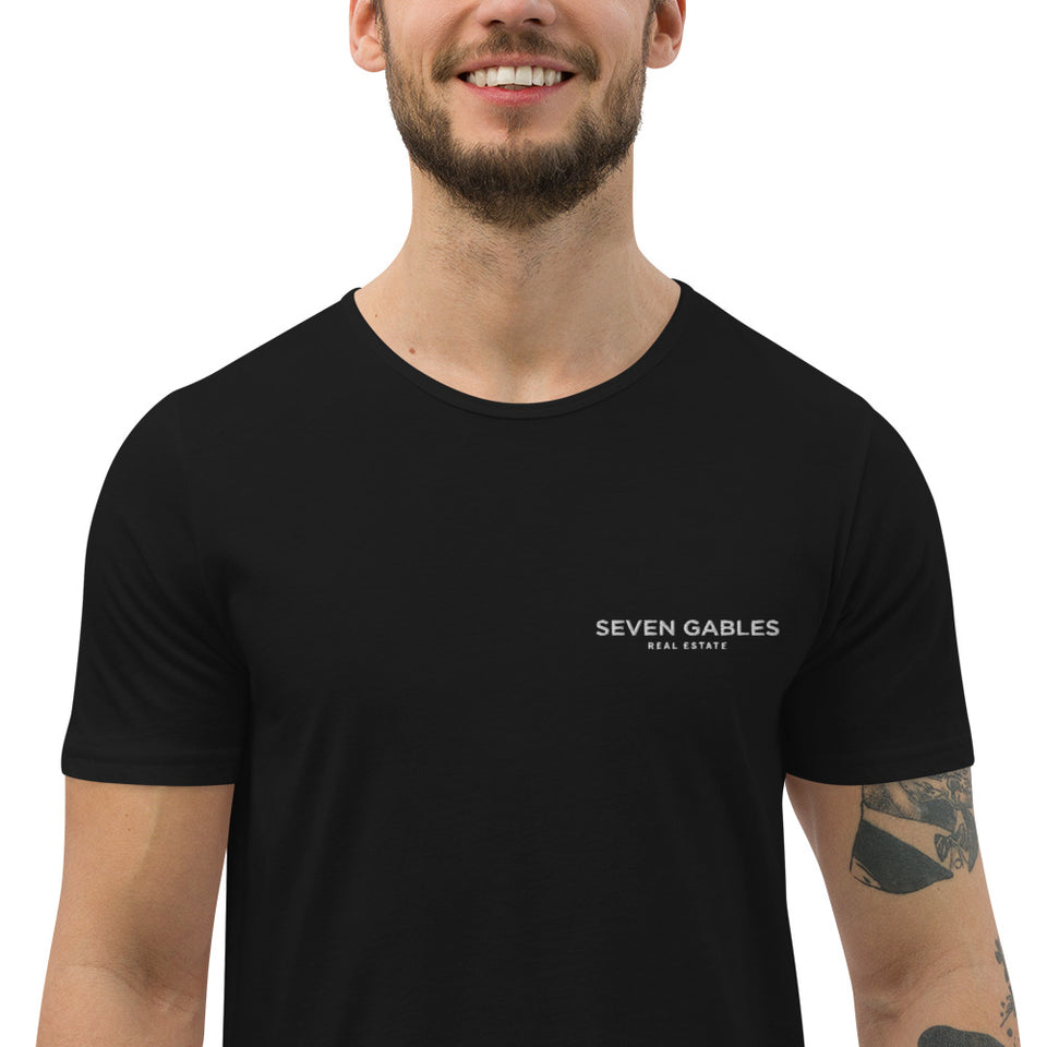 Seven Gables Men's Curved Hem T-Shirt