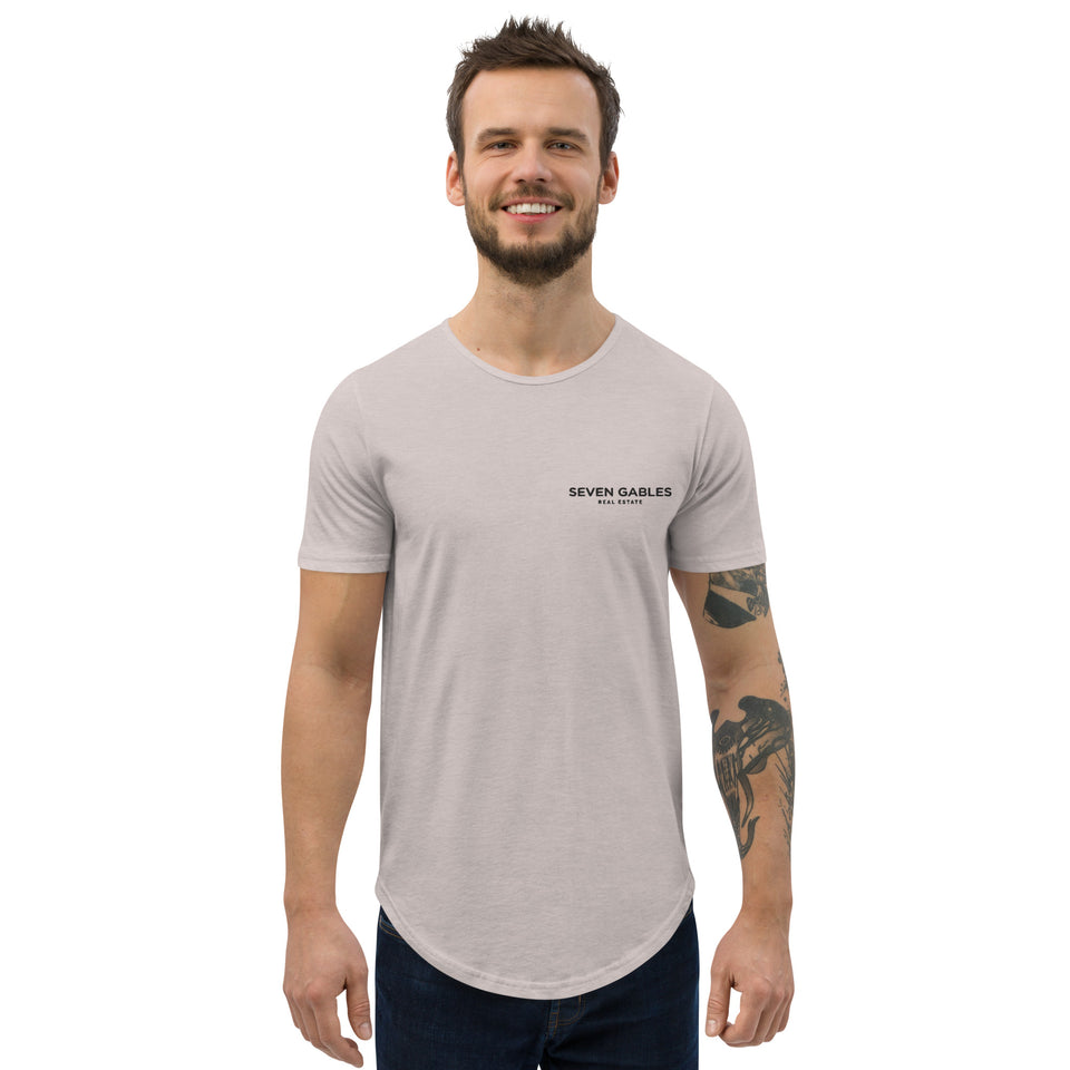 Seven Gables Men's Curved Hem T-Shirt