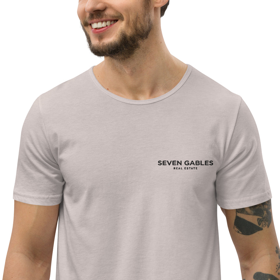 Seven Gables Men's Curved Hem T-Shirt