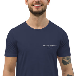 Seven Gables Men's Curved Hem T-Shirt