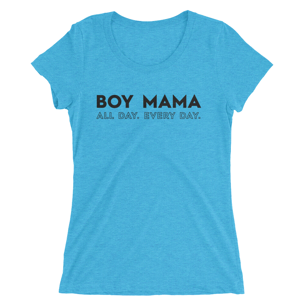 BOY MAMA Ladies' short sleeve t-shirt