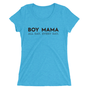 BOY MAMA Ladies' short sleeve t-shirt