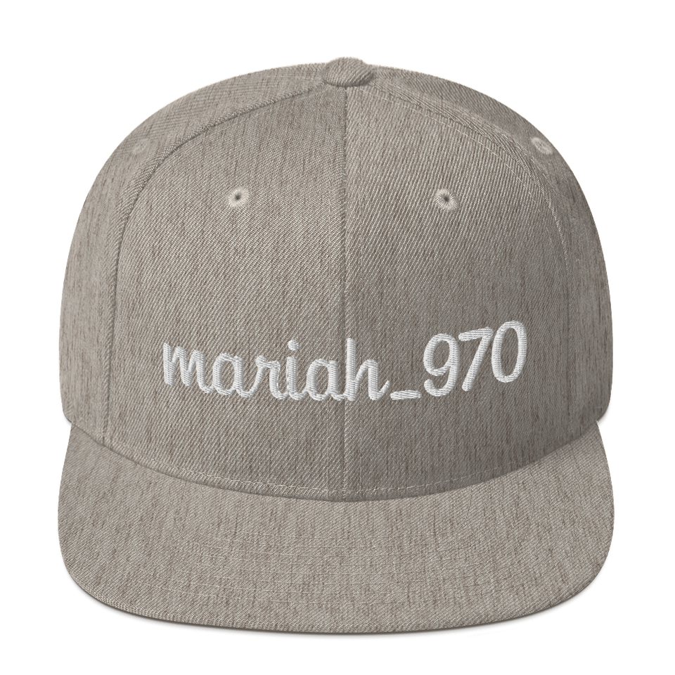 Maria_970 Spapback Hat