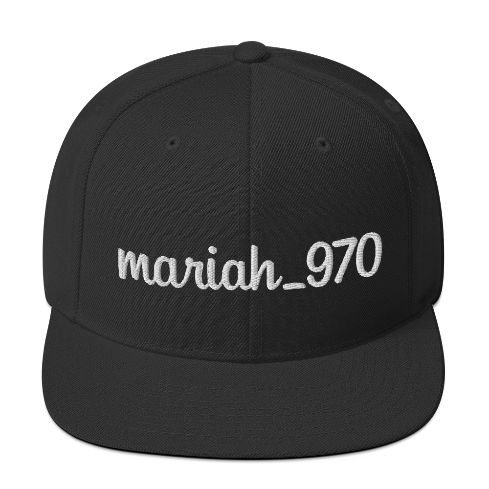 Maria_970 Spapback Hat