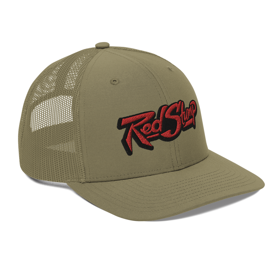 Red Stump Trucker Cap