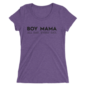 BOY MAMA Ladies' short sleeve t-shirt