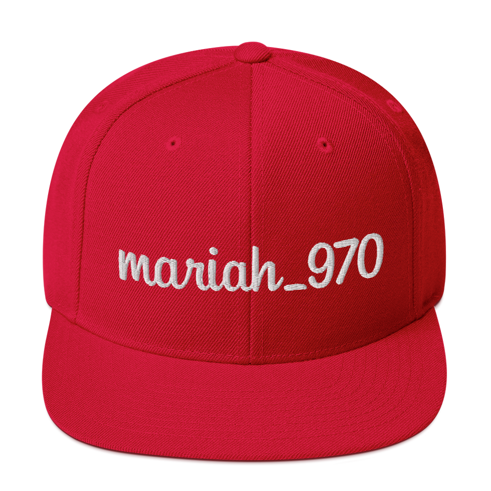 Maria_970 Spapback Hat
