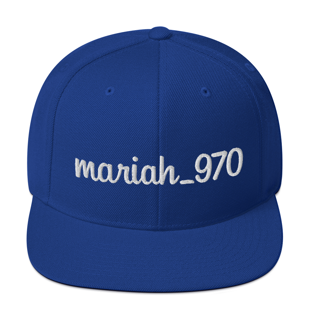 Maria_970 Spapback Hat