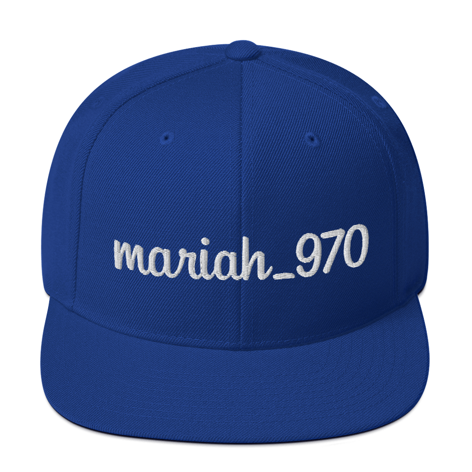 Maria_970 Spapback Hat