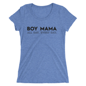BOY MAMA Ladies' short sleeve t-shirt