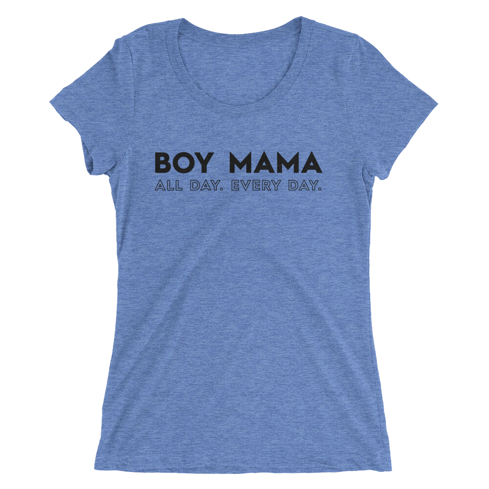 BOY MAMA Ladies' short sleeve t-shirt