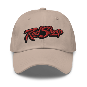 Red Stump Dad hat