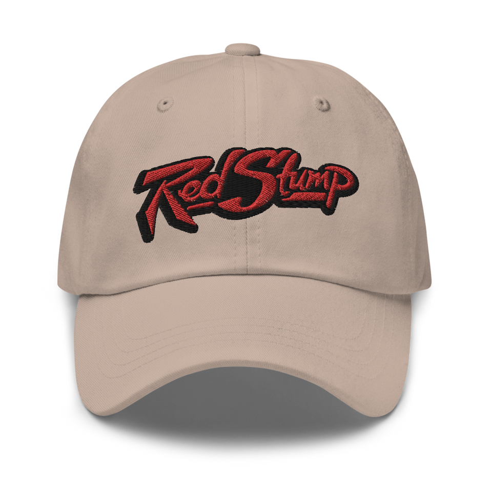 Red Stump Dad hat