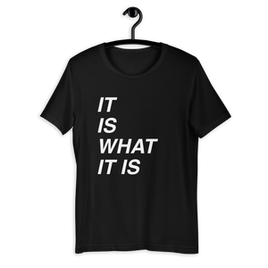 It is What It is Bella T-Shirt