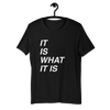 It is What It is Bella T-Shirt