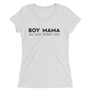 BOY MAMA Ladies' short sleeve t-shirt