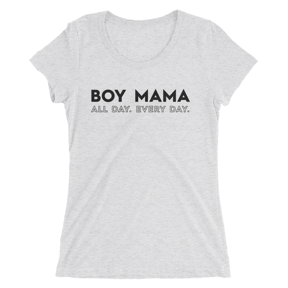 BOY MAMA Ladies' short sleeve t-shirt