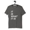 It is What It is Bella T-Shirt