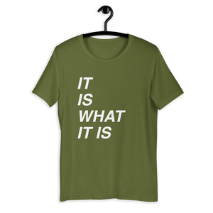 It is What It is Bella T-Shirt