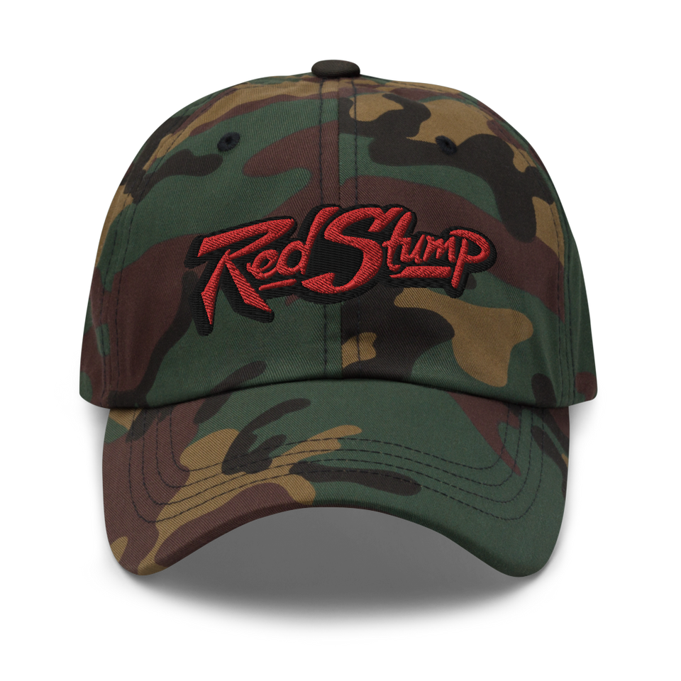 Red Stump Dad hat