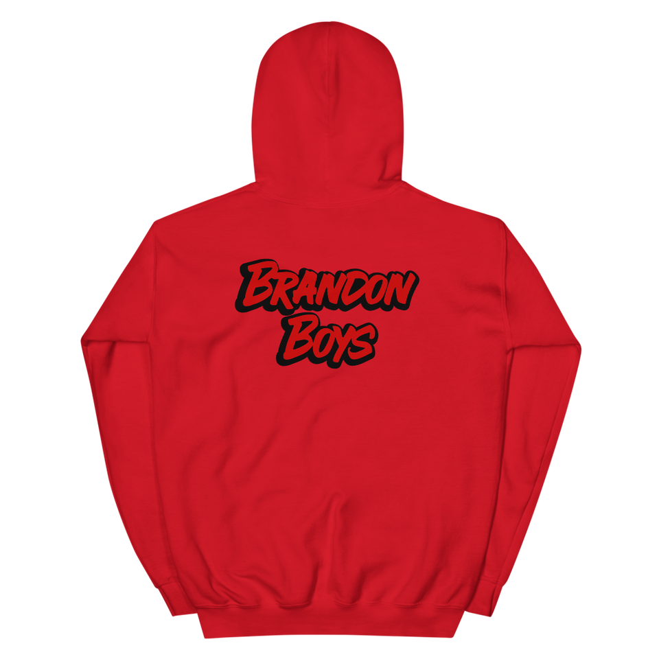 Red Stump Unisex Hoodie