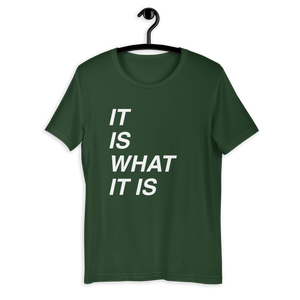 It is What It is Bella T-Shirt