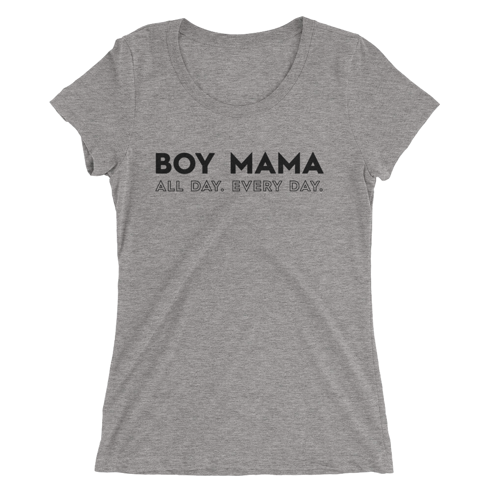 BOY MAMA Ladies' short sleeve t-shirt