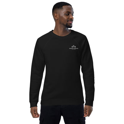 Seven Gables Unisex organic raglan sweatshirt
